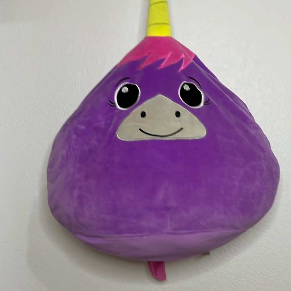 Purple Unicorn Plush Pillow